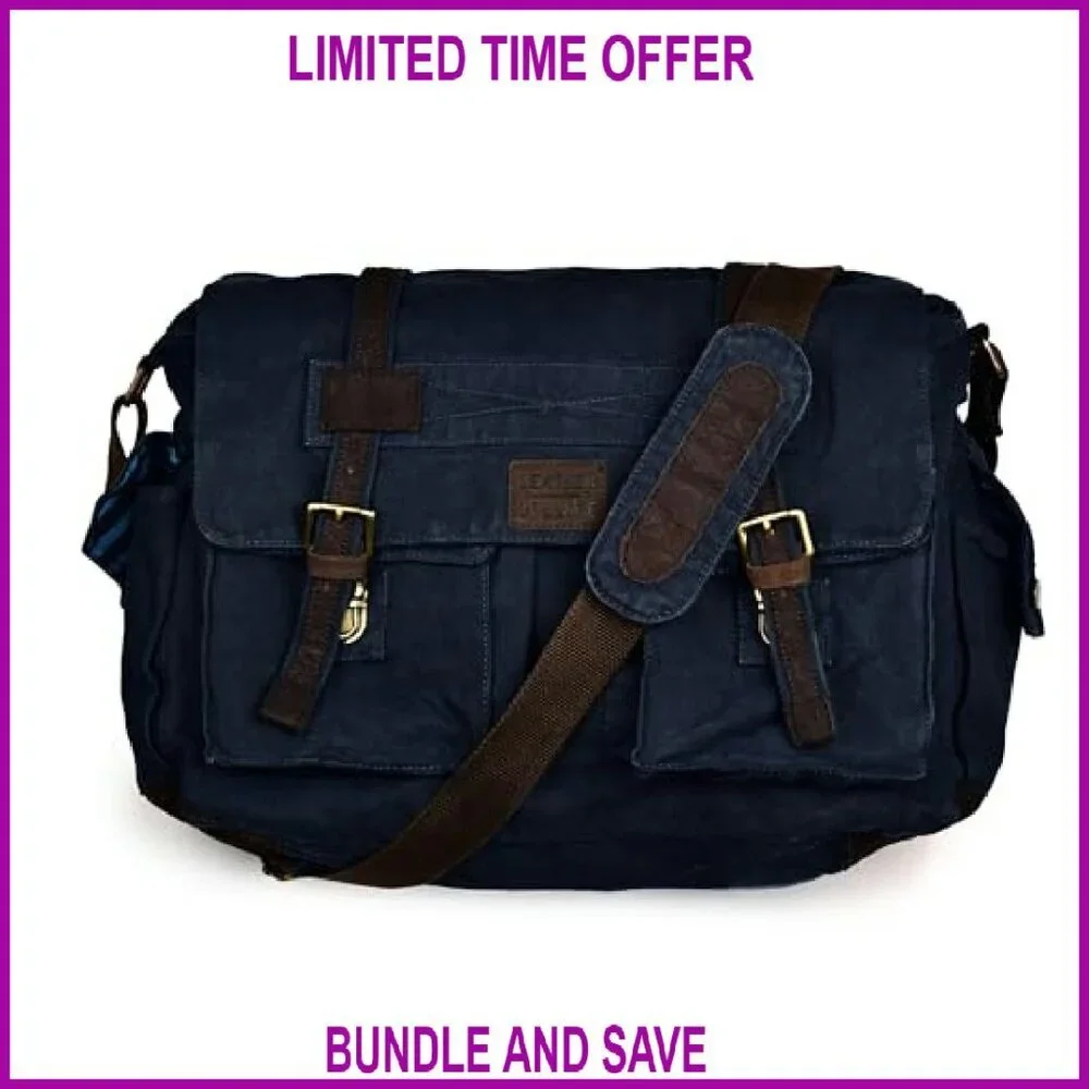 Canvas Messenger Bag 16